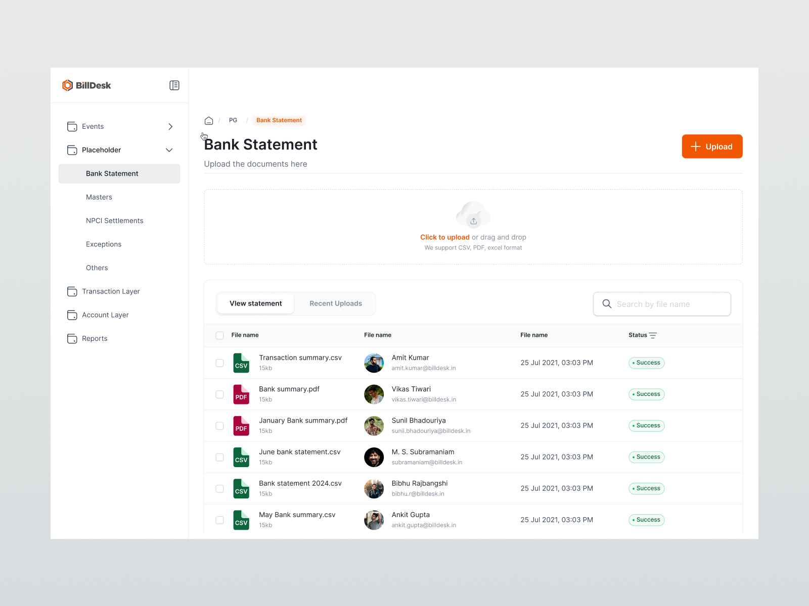 BillDesk, Guided Discovery animation billdesk dailyui interaction minimal modal onboarding shortcut ui ux web app