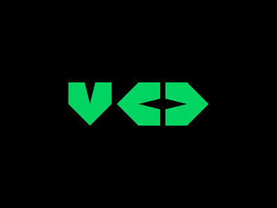 VCD 1.0 Logo black branding design digital fair festival green icon illustration indonesia logo logotype market minimal type typography ui vcd vector