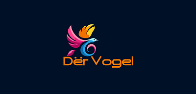 Der Vogel-Logo-1600 app branding graphic design illustration logo logos typography ui vector