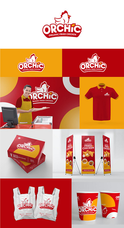 Orchic's Brand Identity branddesign brandidentity branding design foodlogo graphic design illustration logo logodesign