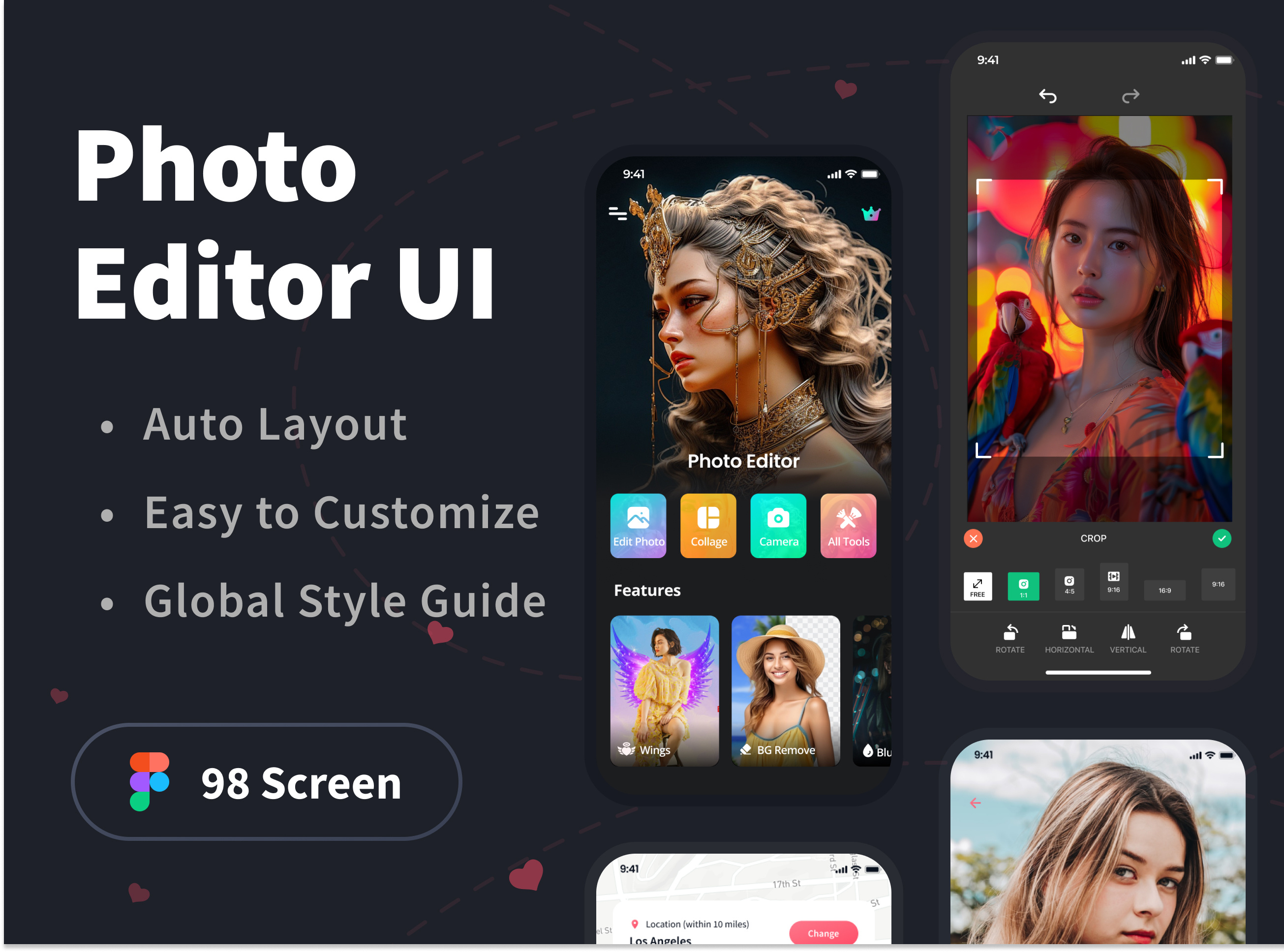 AI Photo Editor android app best ui branding figma free free ui graphic design ios logo mobile mockup photo edito tranding ui user experience design user interface design ux