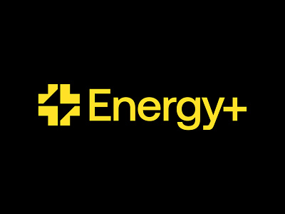Electricity and Plus Logo design branding design electric electricity fast flash logo logodesign minimal plus yellow