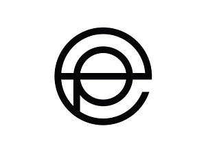 Minimalist Initials EP or PE Logo by Nazla Rosiana Mathofani on Dribbble