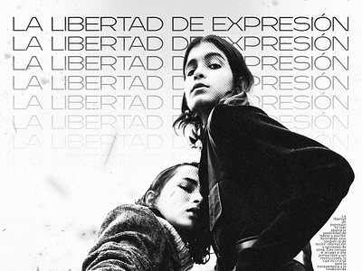 POSTER DESING • LIBERTAD DE EXPRESION graphic design posterdesing