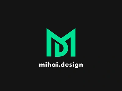 MD Logo Animation Update animation branding channel custom gif graphic design logo loop md mihai dolganiuc design monogram motion graphics path personal play smooth type video website youtube