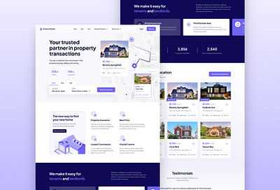 Eryleea Estate: Your All-in-One Property Solution figma ui uiux user experience user interface website