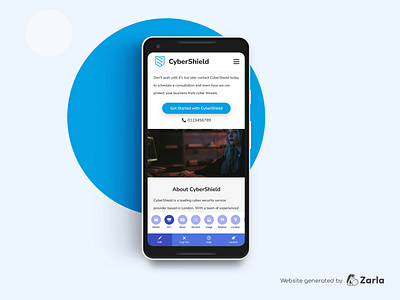 CyberShield - Created with Zarla's AI Website Builder ai website builder cyber security website tech website web builder website builder zarla zarla ai website builder zarla web builder