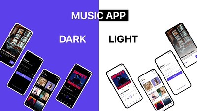 Music App 3d animation app branding design figma graphic design illustration logo ui ux vector