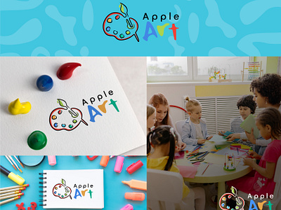 Creative Little Hands art artcommunity artistic artwork brand identity branding child childern color colorful creative creativity design graphic design illustration logo logo design logos logotype painting