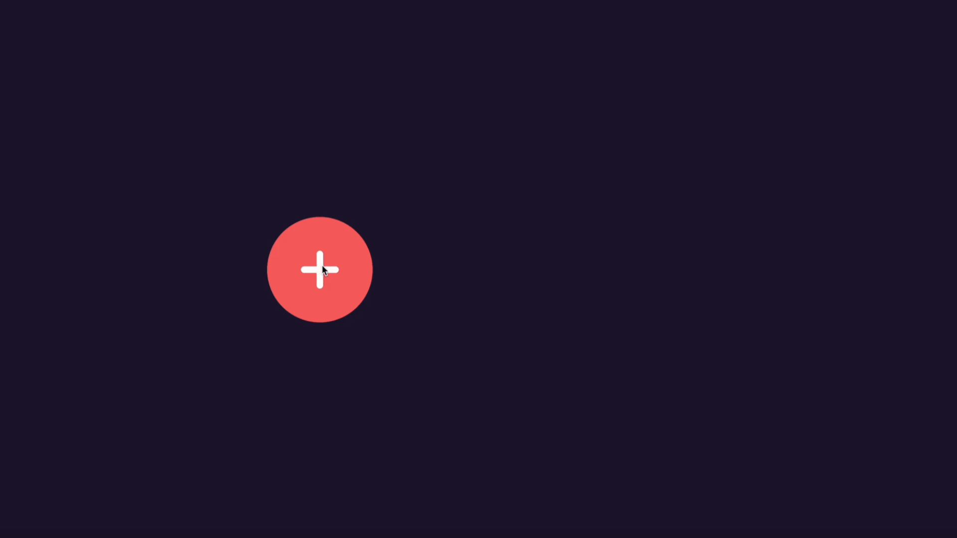Menu Interaction account animation blue darkmode design designteams.io graphic design interaction mail menu motion graphics red settings spin ui user interface