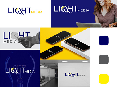 Illuminating Ideas, Brightening Perspectives brand identity branding broadcast channels communication content creative design digital media graphic design illustration logo logo design logos logotype mass media media press publishing text