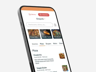 Deliver To Me - Food Delivery App app design app ui branding logo mobile design mobile ui ui