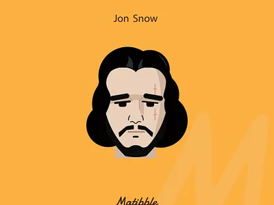 Jon Snow - GOT 3d animation branding design graphic design illustration illustrator logo motion motion graphics ui vector