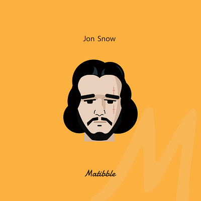 Jon Snow - GOT 3d animation branding design graphic design illustration illustrator logo motion motion graphics ui vector