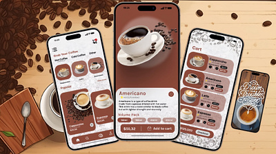 Coffee Menu (Application) ui