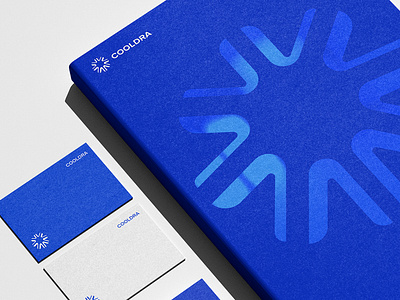 Cooldra brand graphic design logo stationary