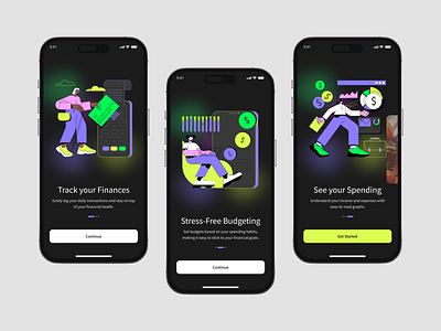 Onboarding screens app concept dribbble illustration mobile app onboarding screen online banking shot splash screen ui ui ux