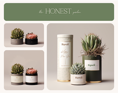 The Honest Garden | Logo, Packaging graphic design logo