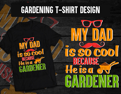 Gardening T-Shirt Design garden tshirt designs