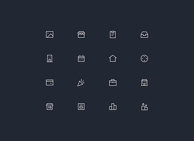 Sharp icons icon design icon pack icon set icons line icon mingcute sharp