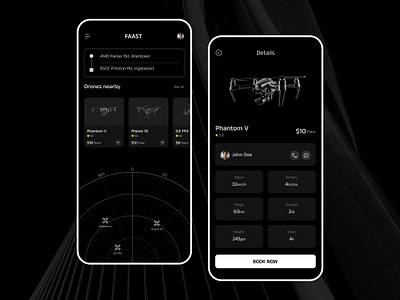 Faast ✇ | Drone Rental Mobile App aerial android app design camera dji drone hire drone ios mavic phantom product product design quadcopter quadrocopter rental uav uber air ui ux