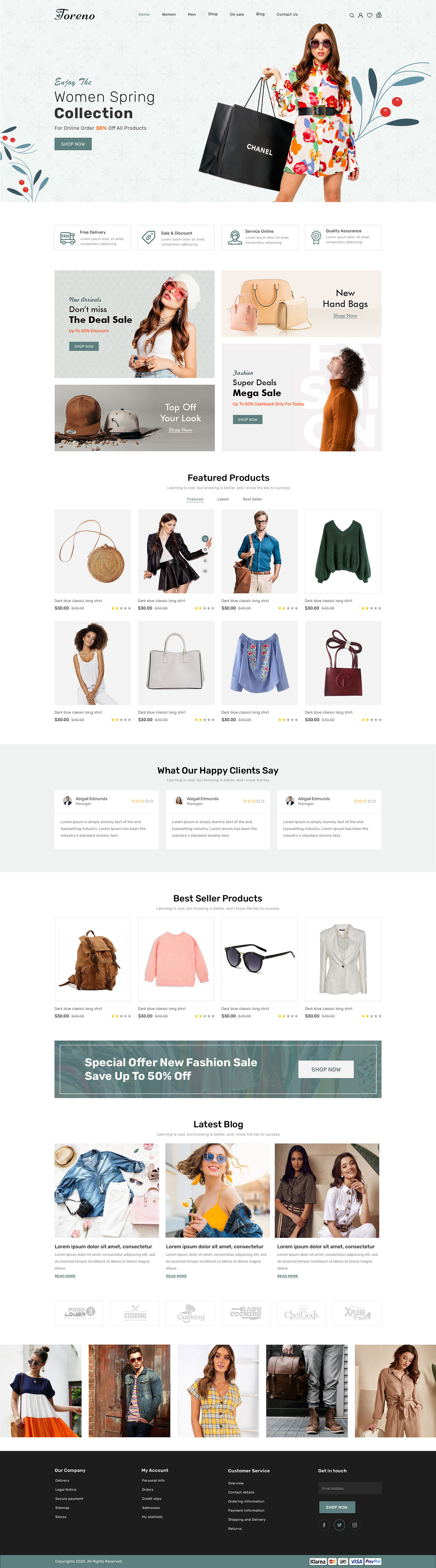 Fashion Website by DIVYA on Dribbble