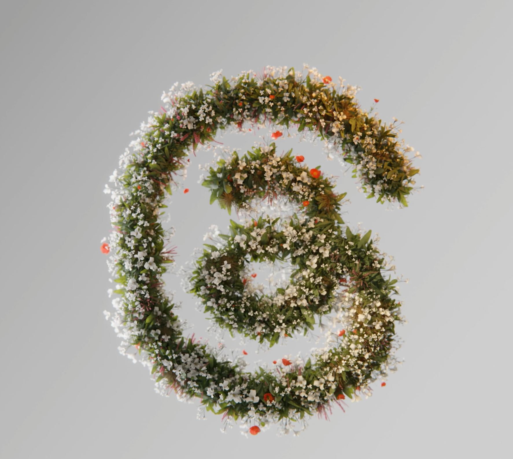 Threads Logo 3d animation b3d blender c4d design logo threads