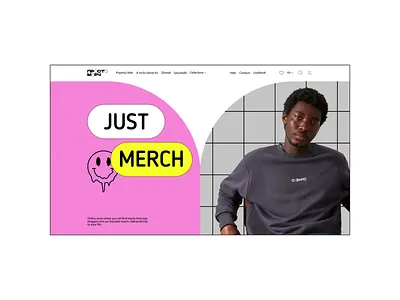 Just Merch Animation animation design ui ux