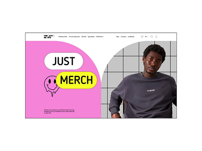 Just Merch Animation animation design ui ux