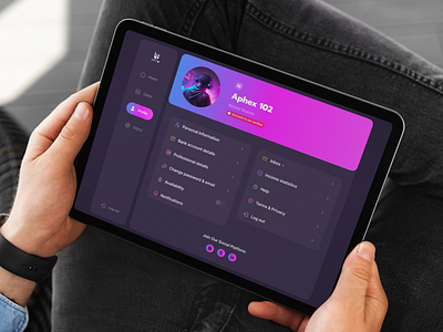 City VJ - DJ's Profile Platform on a Tablet for Nightclubs club development dj dj profile djs platform ipad music music order night club no code no code development nocode platform for night club profile tablet ui ui desing uidesign web design web development