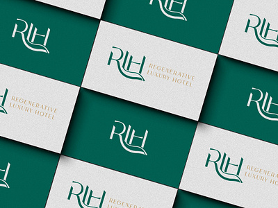 Regenerative Luxury Hotel Logo bold brand identity branding brandmark classy creative logo graphic design hotel iconic logo logodesign logodesigner luxury memorable minimal modern regenerative vector