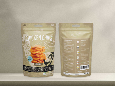 CHICKEN CHIPS branding graphic design ilustration logo marketing packaging packagingdesign packagingdesigner promotion vector