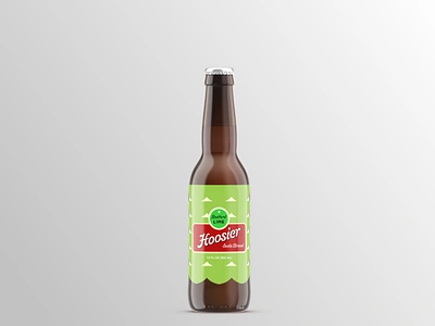 Hoosier Soda Brand labels adobeillustrator beverage brand branddesign brandidentity branding brandmarks design illustration label labels logo logodesign packaging