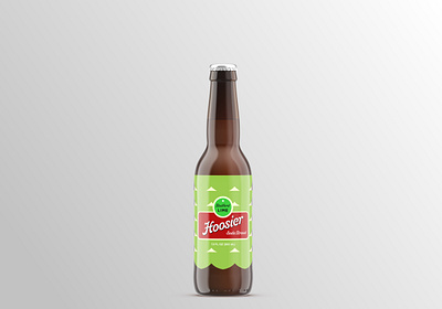 Hoosier Soda Brand labels adobeillustrator beverage brand branddesign brandidentity branding brandmarks design illustration label labels logo logodesign packaging