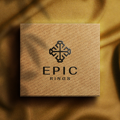 Epic Rings brand branding business clean concept cross design e elegant graphic design illustration letter e logo logo design luxurious minimalist rings ui vector