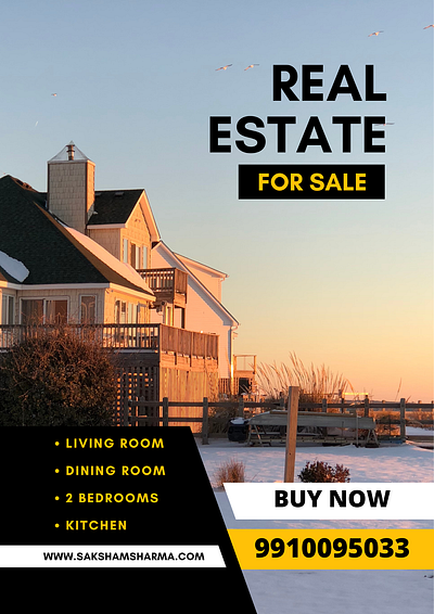 Real Estate Posters branding graphic graphic design posters properties realestate ui