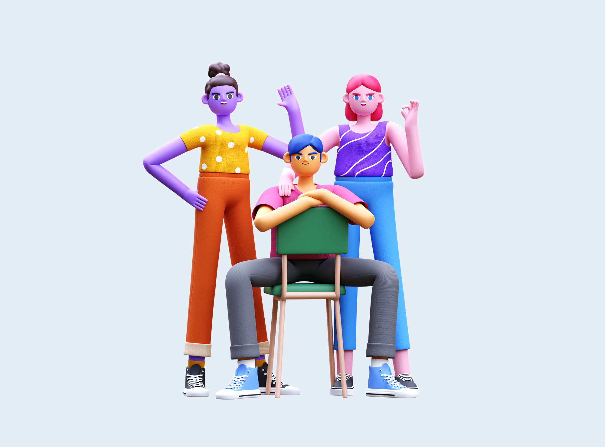 Example of Custom 3D Character