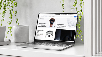 Apple Vision Pro Design Shot ai design animation apple apple vision pro branding design motion graphics pro shot ui vision vision pro