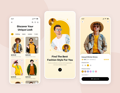 Fashion e-commerce mobile app UI app design app ui design attractive mobile app clean mobile app clean ui design e commerce mobile app ecommerce ecommerce ui landing page mobile app ui design mobile ui ui ui design ui ux ui ux design ux website design