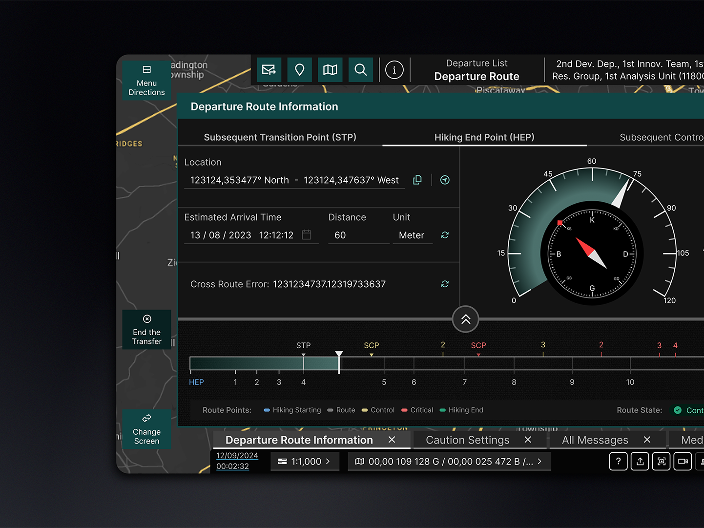 Route - Speedometer - Tablet Mobile UI by Duygu Can on Dribbble