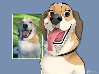 Labrador Retriever: Disney Cartoon Magic animals canine drawing canine painting canine portrait cartoon cartoon drawing cute drawing disney disney dog disney drawing disney pet dog dog art dog illustration dog portrait illustration labrador retriever pet illustration pet lovers pet portrait