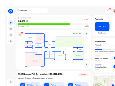 House Management System - Web app app branding figma logo ui ux