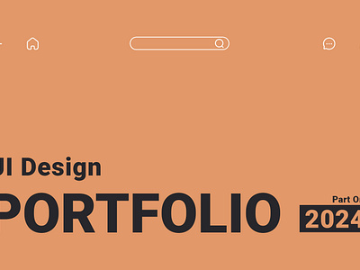 UI Design Portfolio - 2024 Part One figma graphic design portfolio ui ui design ux ux design web design