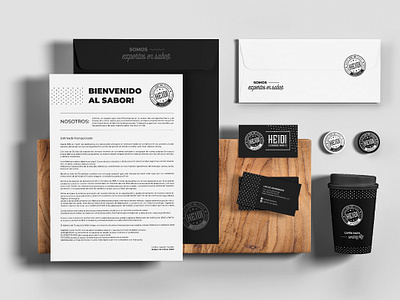 Heidi - Ice Cream Store brand kit branding brochure cloth design design graphic design landing page logo logotype packaging social media store remodel store remodeling trade show graphics visual identity