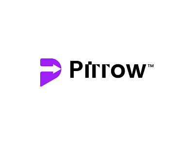 Pirrow Logo, Arrow, P Logo Design app logo arrow arrowlogo branding creativelogo graphic design logo logo design logo designer logo maker logo trends minimalist negative space parrow plogo saas saaslogo software financial tech logo tech technology