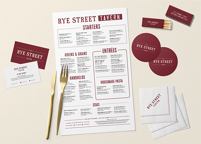 Brand Kit for Restaurant brand design brand identity branding business card design logo design menu design print design restaurant typography