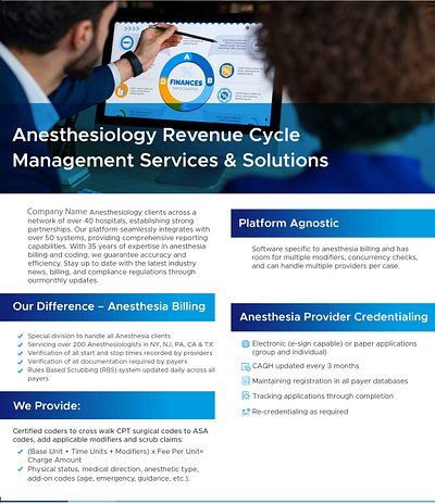 One Pager Medical Healthcare page graphic design medical healthcare one pager ui uiux design