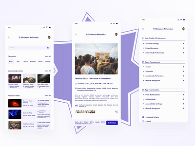 Event mobile app app applicaion design event event app event design app event mobile app events meetup mobile mobile app mobile design product design ticket ui uidesign uiux uiuxdesign user interface