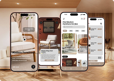 Modern Furniture (Application) ui