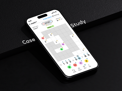 Math Puzzle Game App animation brain game branding crossbit crossword design game grid game logic game math math game mobile mobile app puzzle puzzlegame riddle rubiks cube sudoku ui ux